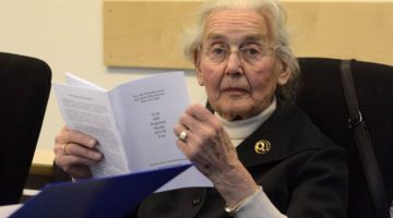 Une révisionniste allemande de 89 ans jetée en prison Ursula Haverbeck / Holocaust-Leugnerin / Urteil