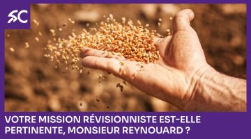 Une main qui sème des graines