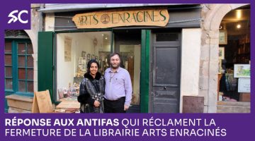 Réponse aux antifas qui réclament la fermeture de la librairie Arts Enracinés