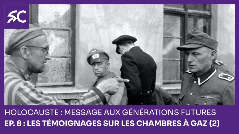 Holocauste: message aux générations futures – Ep. 8 : Les témoignages sur les chambres à gaz (2)