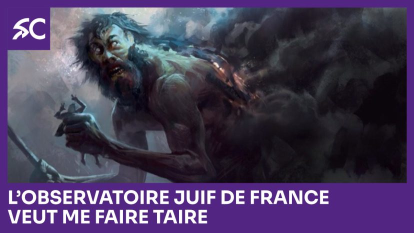 L’Observatoire juif de France veut me faire taire