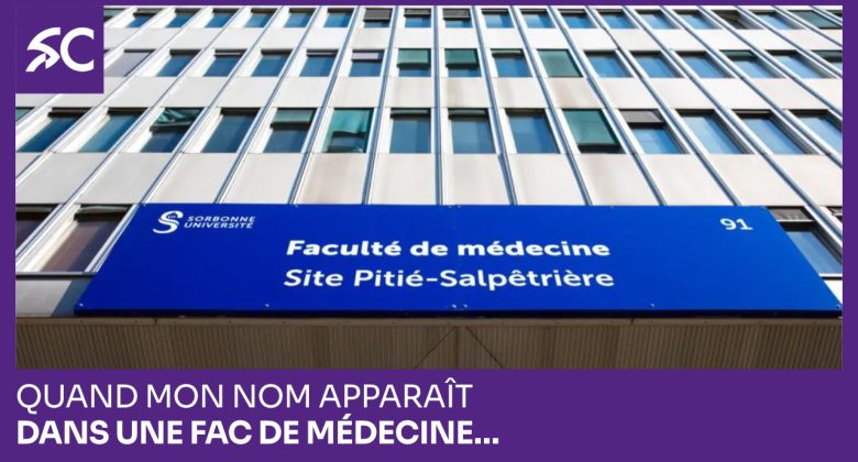 Quand mon nom apparaît dans une fac de médecine