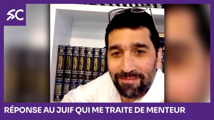 Réponse au Juif qui me traite de menteur