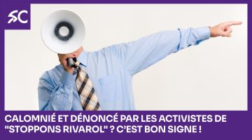 Calomnié et dénoncé par les activistes de Stoppons Rivarol