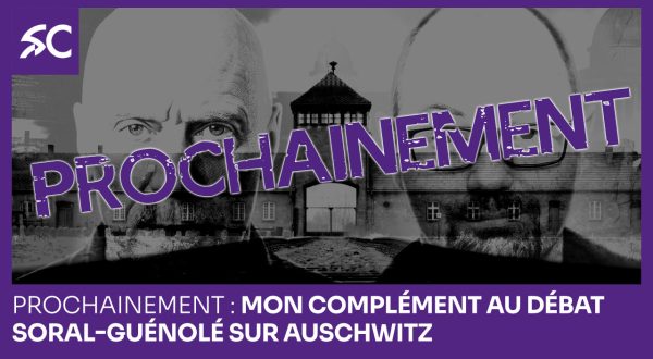 prochainement - mon complément au débat Soral-Guénolé sur Auschwitz