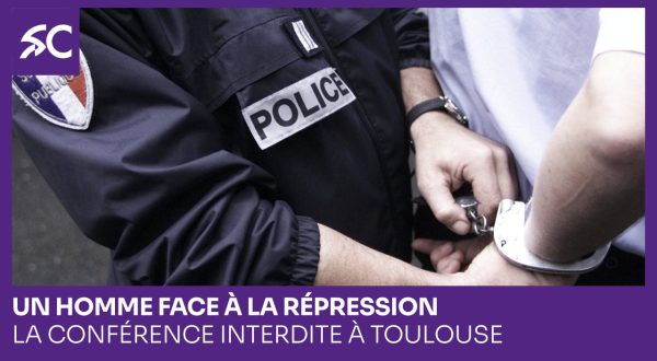 un homme face a la repression