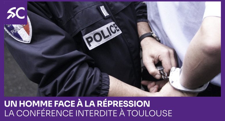 un homme face a la repression
